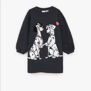 Zara X Disney 101 Dalmatians Dress Size 13-14 Girl